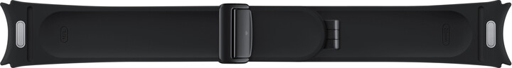 Samsung hybridní řemínek z eko kůže s překlápěcí sponou, velikost M/L, černá_165430107