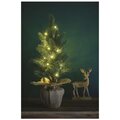 Emos LED vánoční stromek, 52 cm, 3x AA, vnitřní, teplá bílá, časovač_748605538