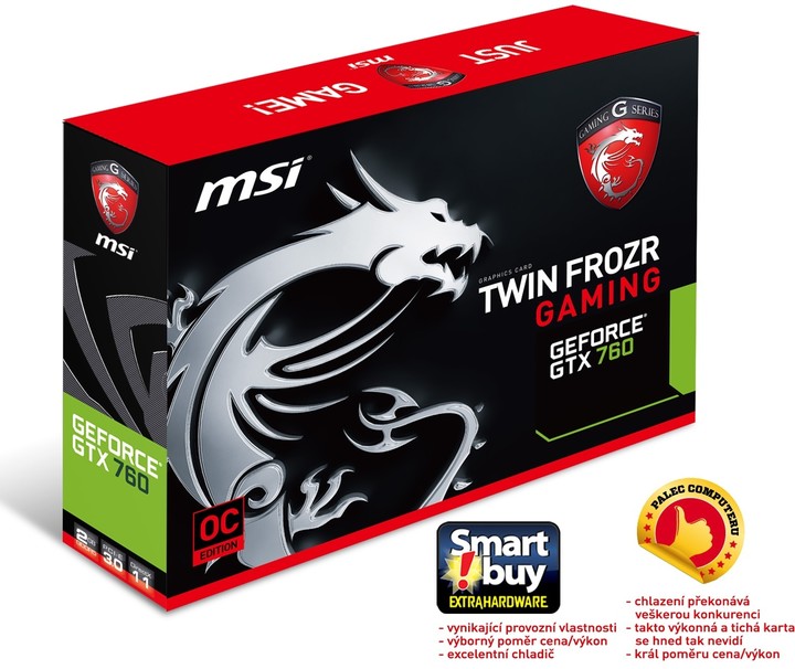 MSI N760 TF 2GD5/OC Gaming