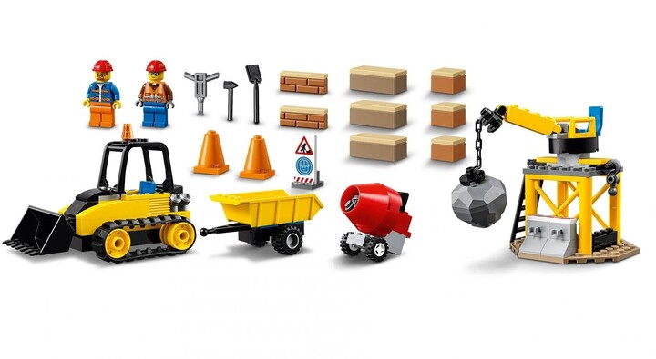 LEGO® City 60252 Buldozer na staveništi_1143053641
