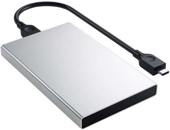 Satechi Aluminum Type-C HDD/SSD Enclosure, stříbrná_1825025597