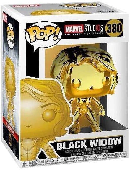 Figurka Funko POP! Marvel - Black Widow, chrome_354602313