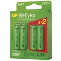 GP nabíjecí baterie ReCyko 2100 AA (HR6) 2100mAh, 4+2ks_101616633