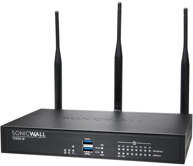 SonicWall TZ500 Wi-Fi, Dual-band, podpora 8x5 na 1 rok_1026297779