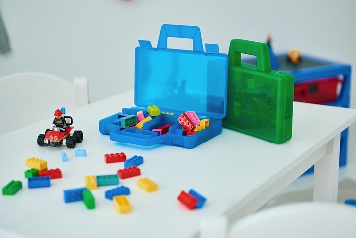 Úložný box LEGO TO-GO, zelená_1058051284