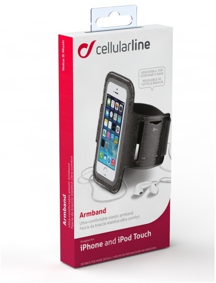 CellularLine pro Apple iPhone 5/5S/SE, černá_1530223547