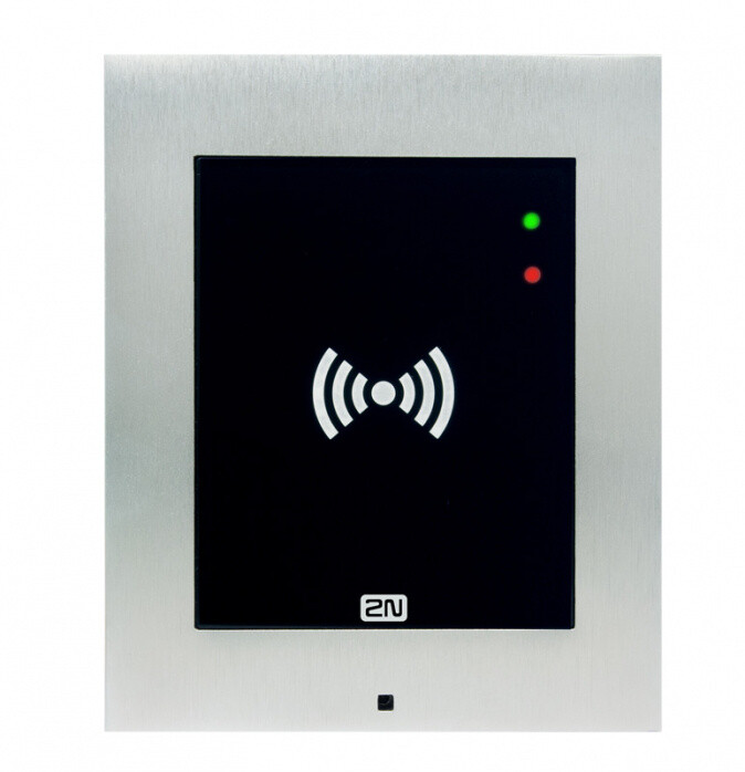 2N Access Unit 2.0 RFID, IP čtečka secured 13,56 MHz, NFC, bez rámečku