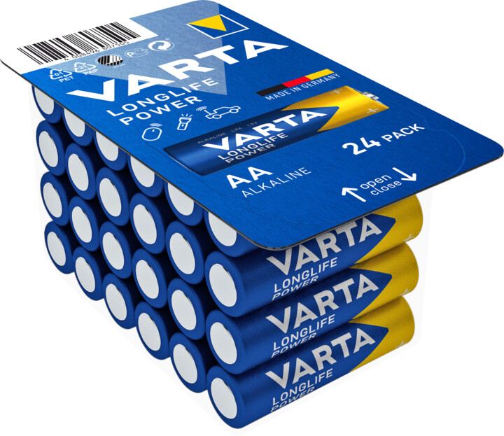 VARTA baterie Longlife Power AA, 24ks (Big Box)_1084274088