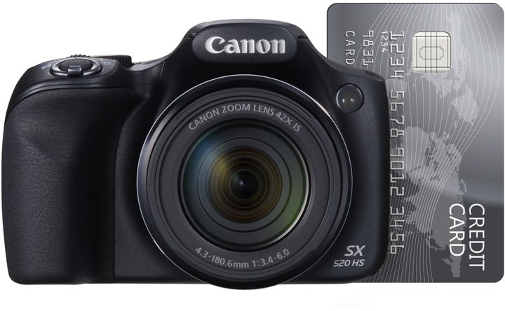 Canon PowerShot SX520 HS, černá_359675365