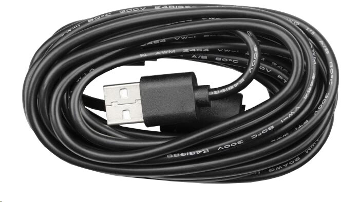 TrueCam kabel micro USB, 3m, černá_395778374