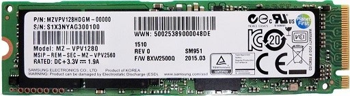 Samsung SM951 (M.2) - 128GB_1844920301