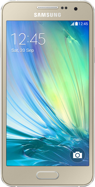 Samsung Galaxy A3, zlatá_1307377585
