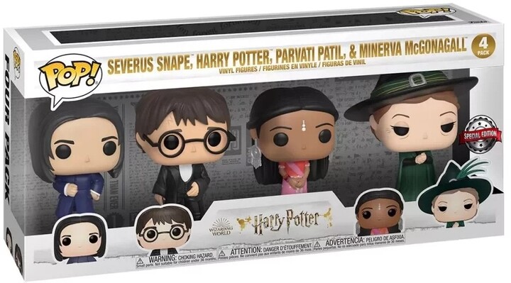 Figurka Funko POP! Harry Potter - Snape/Harry/Parvati/McGonagall (4-Pack)_925737381