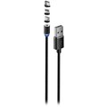 Colorway datový kabel 3v1 Lightning+MicroUSB+USB-C, magnetický, 2.4A, 1m_1481267887