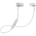 Cellularline Bluetooth In-ear stereo Unique Design pro iPhone, stříbrná