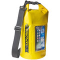 CELLY voděodolný vak Explorer 5L s kapsou na telefon do 6,2", žlutý