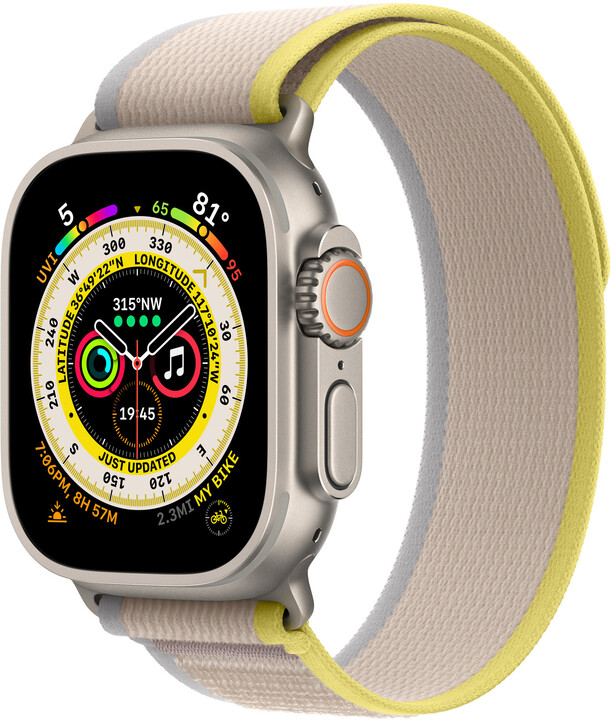 Apple Watch Trailový tah 49mm, S/M, žluto-béžová_1439679190