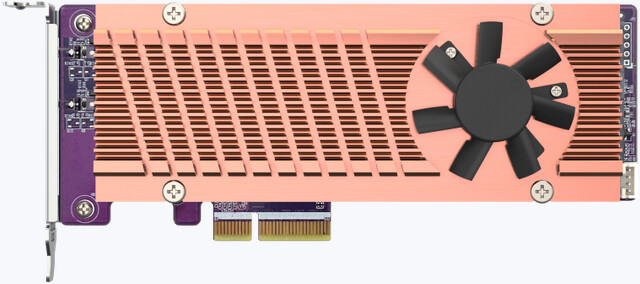 QNAP QM2-2P-344A - pro disky 2x SSD M.2 22110/2280 PCIe, (Gen3 x4)_1997073975