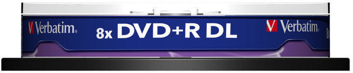 Verbatim DVD+R DL 8x 8,5GB spindl 10ks (43666)_36531558