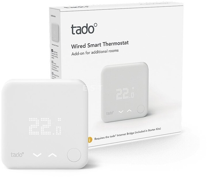Tado V3+ Chytrý termostat, přídavné zařízení s kabelem_697721034