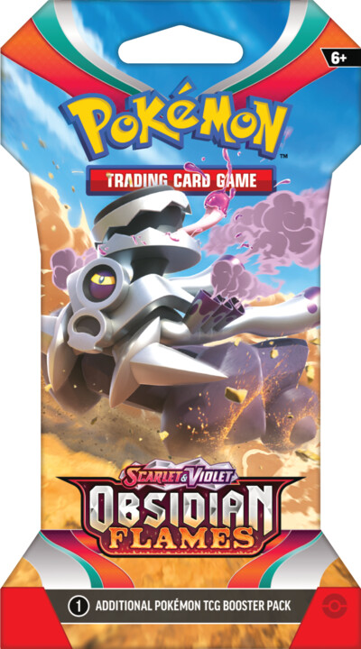 Karetní hra Pokémon TCG: Scarlet &amp; Violet Obsidian Flames - Blister Booster_2083939437