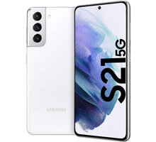 Samsung Galaxy S21 5G, 8GB/256GB, White Antivir Bitdefender Mobile Security for Android 2020, 1 zařízení, 12 měsíců v hodnotě 299 Kč