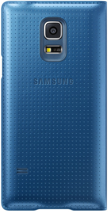 Samsung flipové pouzdro S-view EF-CG800B pro Galaxy S5 mini (SM-G800), modrá_302941931
