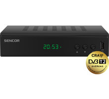 Sencor SDB 5003T, DVB-T2, černá_661610131