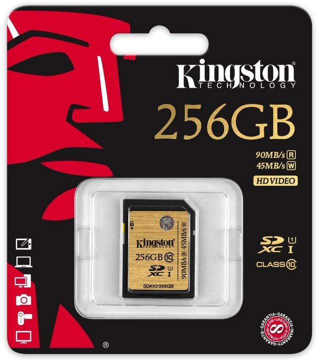 Kingston SDXC Ultimate 256GB Class 10 UHS-I_2123136998