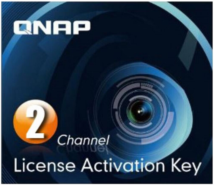QNAP licenční balíček pro kamery - 2 kamery_31250121