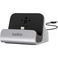 Belkin Mixit nabíjecí a sychronizační dok pro iPhone, vč. light. konektoru, stříbrná