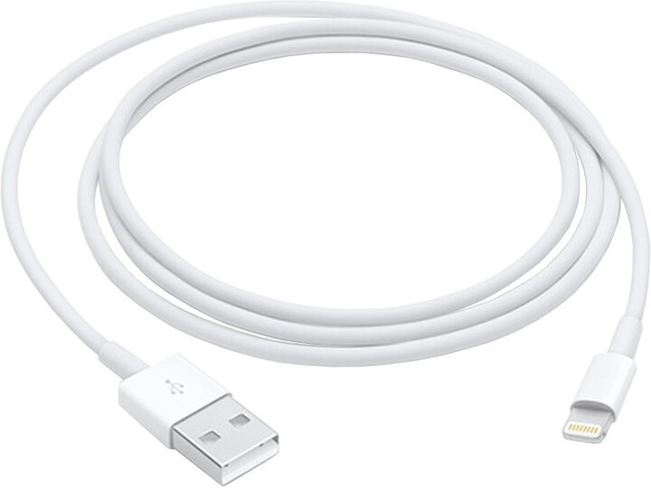 Kabel USB-A - Lightning, M/M, nabíjecí, datový, 1m, BULK balení_58320897