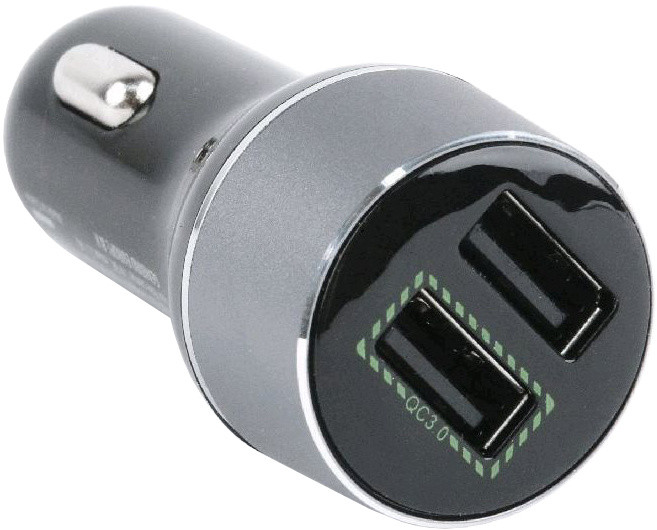 Gembird Quick Charge 3.0 autonabíječka s 2x USB, 2.1A_991112359