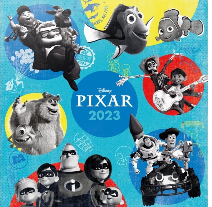 Kalendář 2023 Pixar - Movies, nástěnný_1259260221
