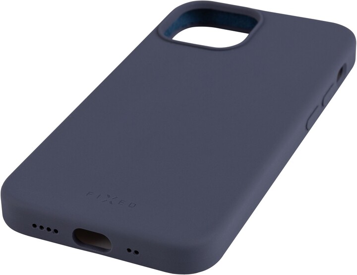 FIXED zadní kryt MagFlow s podporou MagSafe pro Apple iPhone 13 mini, modrá_2109563333
