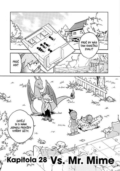 Komiks Pokémon - Red and Blue, 3.díl, manga