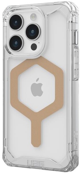 UAG ochranný kryt Plyo MagSafe pro Apple iPhone 15 Pro, bílá/zlatá_990706208