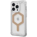 UAG ochranný kryt Plyo MagSafe pro Apple iPhone 15 Pro, bílá/zlatá_990706208