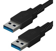YENKEE kabel YCU 013 BK USB-A - USB-A , propojovací, USB 3.0, 1.5m, černá_1792303199
