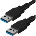 YENKEE kabel YCU 013 BK USB-A - USB-A , propojovací, USB 3.0, 1.5m, černá_1792303199