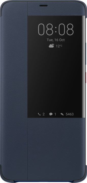 Huawei Original S-View pouzdro pro Huawei Mate 20 Pro (EU Blister), tmavě modrá_961271632