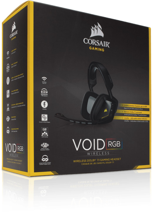 Corsair Gaming VOID Wireless, černá_424239865