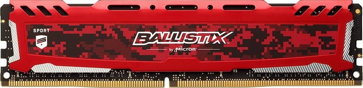 Crucial Ballistix Sport LT Red 32GB (4x8GB) DDR4 2400_2080475408