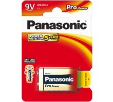Panasonic baterie 6LR61 1BP 9V Pro Power alk 35049266