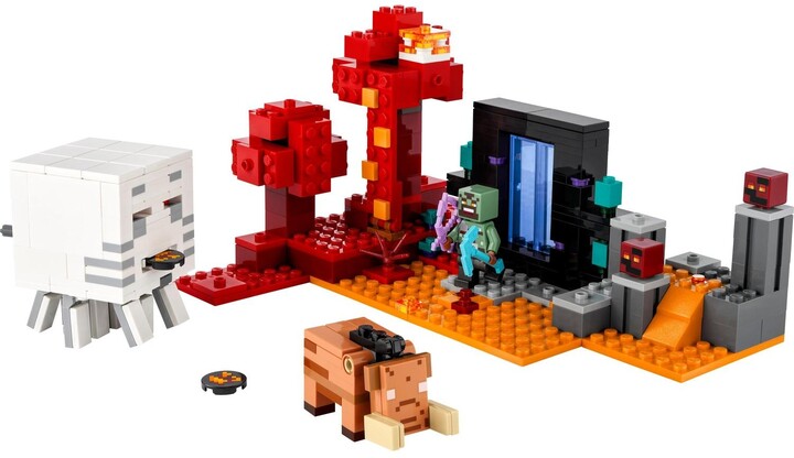LEGO® Minecraft® 21255 Přepadení v portálu do Netheru_243816220