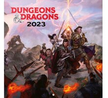 Kalendář 2023 Dungeons &amp; Dragons, nástěnný_76100076