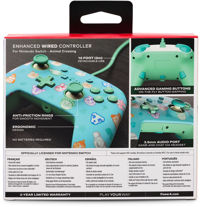 PowerA Enhanced Wired Controller, Animal Crossing (SWITCH)_1773559275