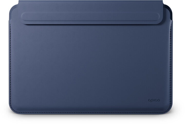 EPICO kožený obal pro Apple MacBook Air/Pro 13,3&quot;, tmavě modrá_1660585023