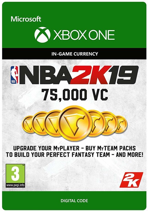 NBA 2K19 - 75000 VC (Xbox ONE) - elektronicky_1461732703