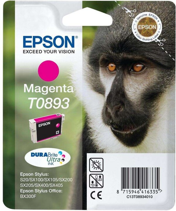 Epson C13T08934010, purpurová